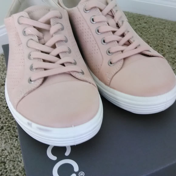 Ecco Soft 7 Leather Rose Women's Walking Shoe NEW - Picture 3 of 5